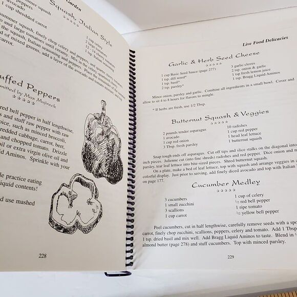 Vintage Recipes For Life From God's Garden Cookbook Natural Healthy Easy - Picture 11 of 12